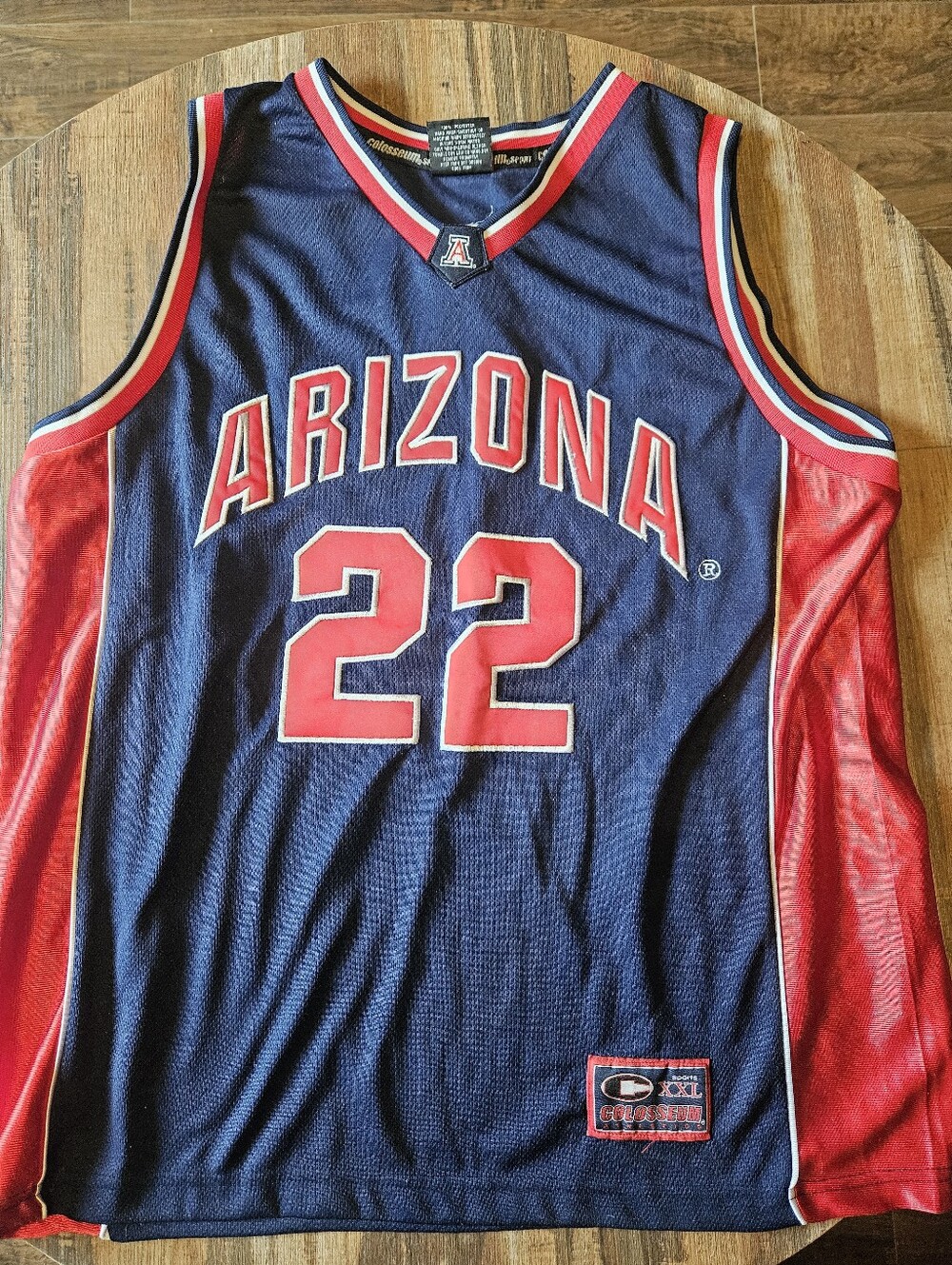 Vintage Colosseum Men's Arizona Wildcats Basketball Jersey sz XL.  #009